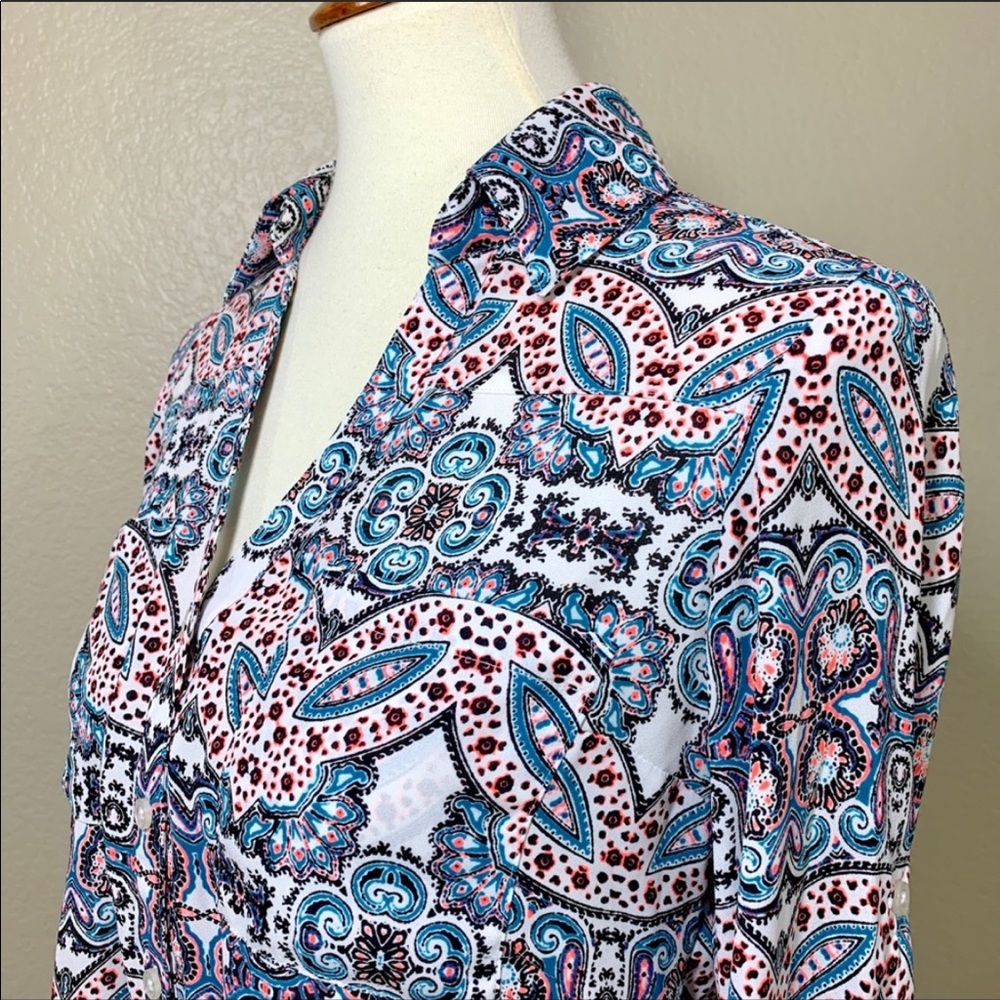 Express the portofino shirt, paisley, size S